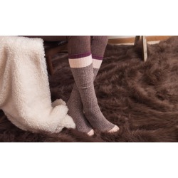 Muk Luks Women's Color Block Socks (3-Pairs)