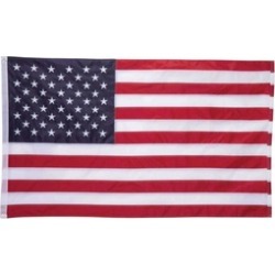 5' x 3' 100% Oxford Nylon Embroidered USA Flag
