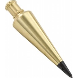 Stanley Hand Tools Brass Plumb Bob