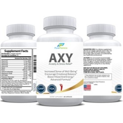 AXY Anxiety and Stress Relief Supplement Pills for women and men, 60 C