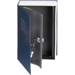 Lock Box Diversion Book Safe with Key Lock