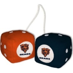MKW 2324598001 Chicago Bears Fuzzy Dice