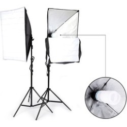 85W Umbrellas Box Lighting Kit & Backdrop Studio & photography Stand