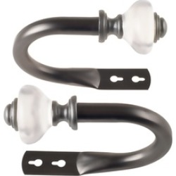 Lavish Home Resin Curtain Holdback Pair