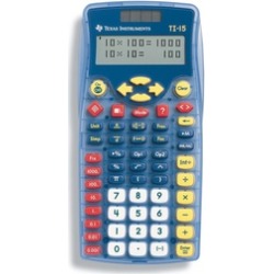 Texas Instruments 15-BK Explorer Calculator, Black