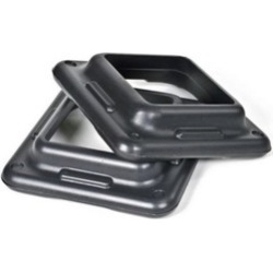 The Step F1108W Original Health Club Step Black - Set of 2