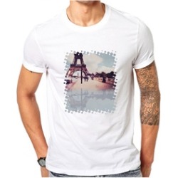 Love Paris Retro T-shirt