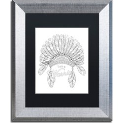Hello Angel 'Inspirational Quotes 11' Matted Silver Framed Art