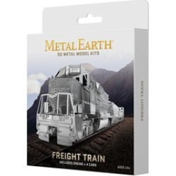 Metal Earth 3D Metal Model Kit - Freight Train Box Set