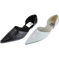 D'Orsay Leather Dress Pump Heels by Carrini