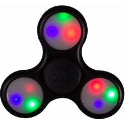 Led Flashing Assorted Fidget Tri-Spinner Anxiety & Relief Toy