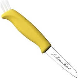 Marttiini Mushroom Fine Edge Fixed Knife Yellow with Sheath