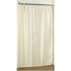 Carnation Home Fashion Extra Long (78") Polyester Fabric Shower Curtain Liner
