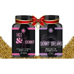Angry Supplements Skinny Dreams and Hot and Skinny for Women (120-Count)
