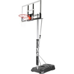 Spalding Hercules 52" Acrylic Backboard System, White/Black