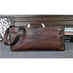 Men Bag Fashion Envelope Shoulder Bag Handbag Rawhide