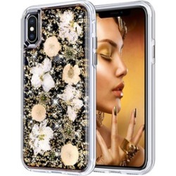 iPhone Case Made with Real Flowers Slim Protective Design Cover