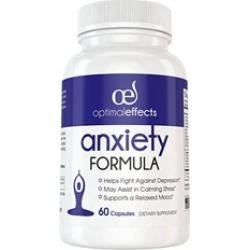 Natural Stress and Anti-Anxiety Support Supplement Relieve Stress