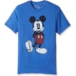 Disney Men's Full Size Mickey Mouse Distressed Look T-Shirt