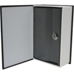 Safe Storage Box Cash Jewery Money Safety Book Key Lock