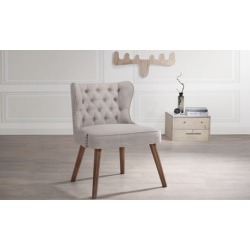 Baxton Studio Scarlett Fabric Upholstered Living Room Chair Baxton Studio Scarlett Fabric Upholstered Living Room Chair