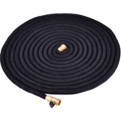 Costway 75FT Expanding Flexible Water Hose Pipe Home Garden Hose Watering Black