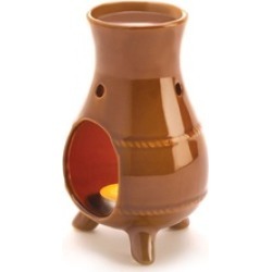 Glossy Ceramic Earthen Oven Frangrance Oil Warmer uses Tealight Candle