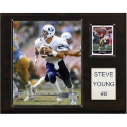 C & I Collectables 1215SYOUNGC NCAA Football Steve Young BYU Player