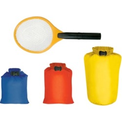 Handheld Bug Zapper + Water Resistant Camping Bag For Travel Handheld Bug Zapper + Water Resistant Camping Bag For Travel