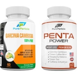 Garcinia Cambogia and Penta Power Weight Loss Supplement Set 2 bottles