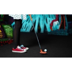Three Games of Mini Golf for Two, Four, or Six at Glowgolf (Up to 46%Off)