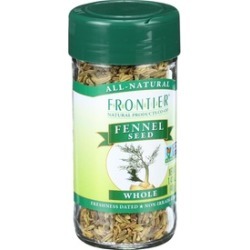 Whole Fennel Seed ( 4 - 1.41 oz bottles )