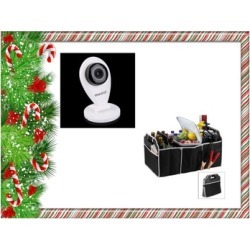 Topcam IP Security Wireless WiFi Camera & Car Trunk Organizer Free