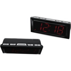 AM/FM Digital Clock Radio Dual Alarm Built-in speaker with LED Display