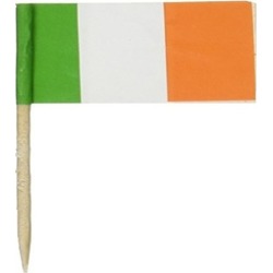 Beistle 60097 Irish Flag Picks - Pack of 12