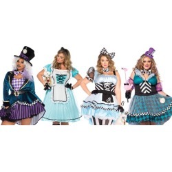 Leg Avenue Plus Size Wonderland Costumes