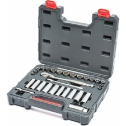 Apex Tool Group CTK30SETN Drive Socket & Tool Set, Nickel Chrome