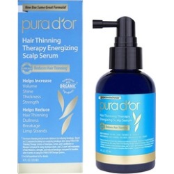 PURA D'OR Hair Thinning Therapy Energizing Scalp Serum Revitalizer 4oz