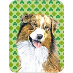 Carolines Treasures SC9317LCB 12 x 15 in. Australian Shepherd St. Patricks Day S