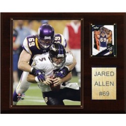 C & I Collectables 1215JALLEN NFL Jared Allen Minnesota Vikings Player