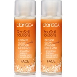 clariSEA Instant Glow Lavender Powder Exfoliant (1- or 2-Pack)