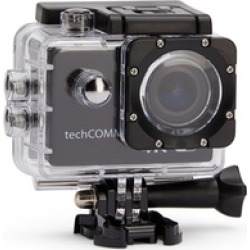 TechComm SPH9 Ultra 4K 16MP Waterproof Action Camera with Accessories