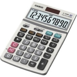 Casio JF100MSSIH Solar Calculator 10 Digit Display Tax Function