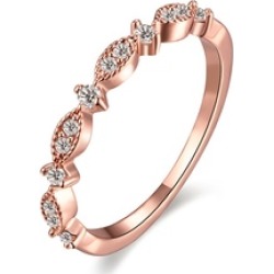 Women's Fashion Crystal Wedding Anniversary Finger Ring