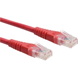 CableWholesale 10X8-07125 Cat6 Red Ethernet Patch Cable