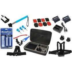 20 in 1 Sports Outdoor Bundle + Free Cleaning Kit For GoPro Hero4