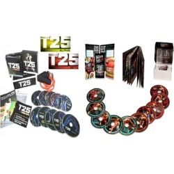 Focus Shaun T25 + Insanity Max:30 (2) Complete Programs 20 Dvds Total!