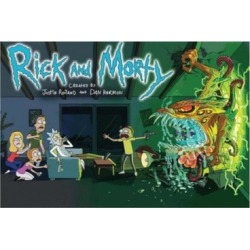 Poster Import XPSMX5093 Rick & Morty Aliens Poster Print, 24 x 36