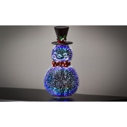 Holiday Stargazing LED Snowman