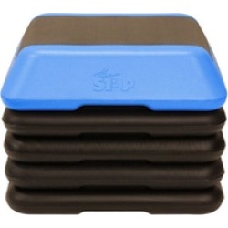 The Step F1180 The High Step Club - 1 Grey Platform, 4 Black Risers